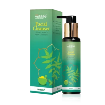 Herbalife vritilife Facial Cleanser - Neem & Turmeric (100ml)