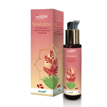 Herbalife vritilife Moisturizer - Almond, Aloe Vera & Kanaka Oil (100ml)