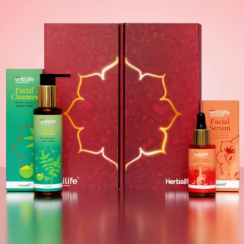 Herbalife vritilife Facial Care Combo Set - Facial Cleanser (100ml) & Facial Serum (30ml)