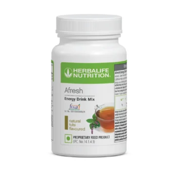 Herbalife Afresh Energy Drink Mix - Natural Tulsi Flavoured (50g)