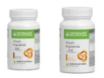 Herbalife Afresh Energy Drink Mix Combo Pack - Cinnamon (50g) & Peach (50g) Flavours