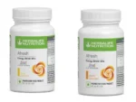 Herbalife Afresh Energy Drink Mix Combo Pack - Lemon (50g) & Peach (50g) Flavours